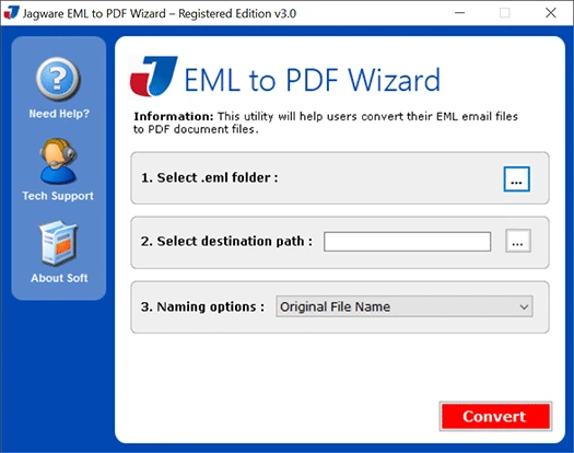 Jagware EML to PDF Converter