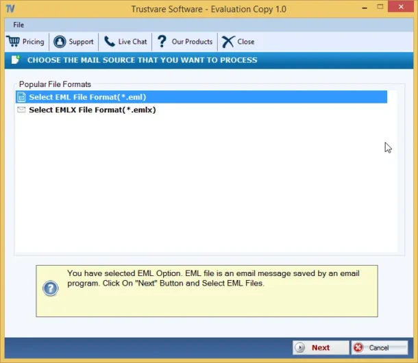 Manage Windows Live Mail To Outlook PST Files