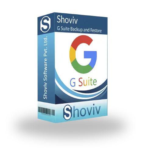 Shoviv G Suite Backup and Restore Software