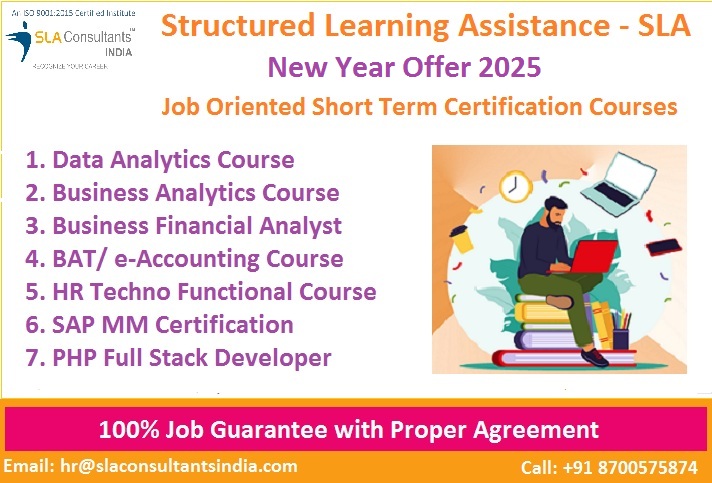 HR Generalist Training Course – Best SAP HCM Payroll Institute in Delhi, 110099 – “New Year Offer 2025” by [ SLA Consultants India]